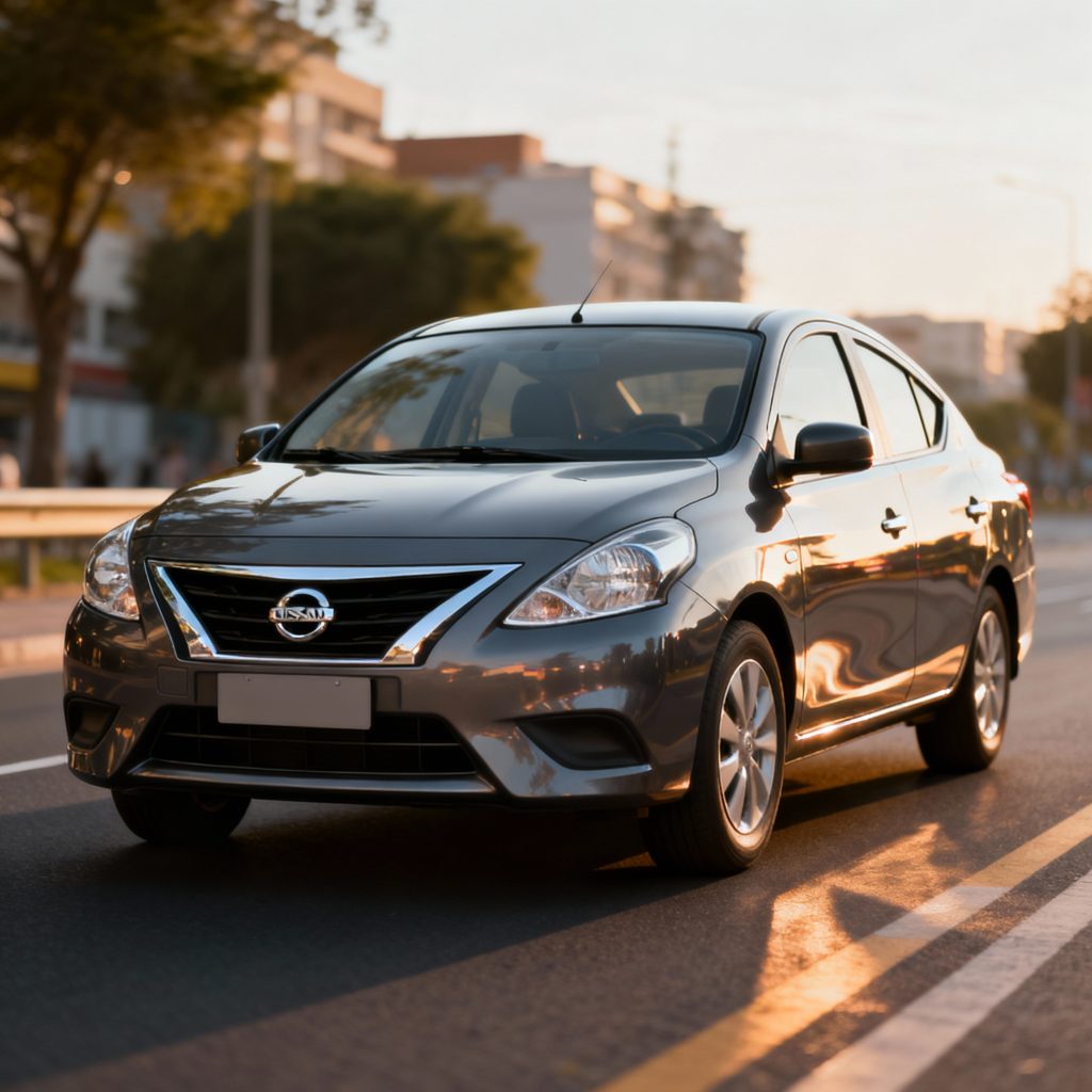 Nissan Sunny rental car in Dubai
