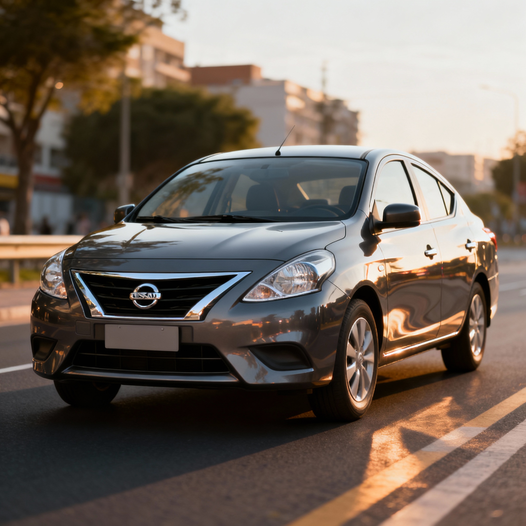 Nissan Sunny rental car in Dubai