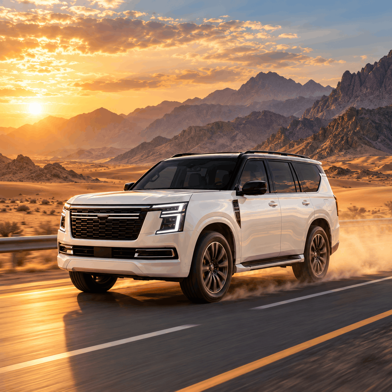 Nissan Patrol UAE Road Trip